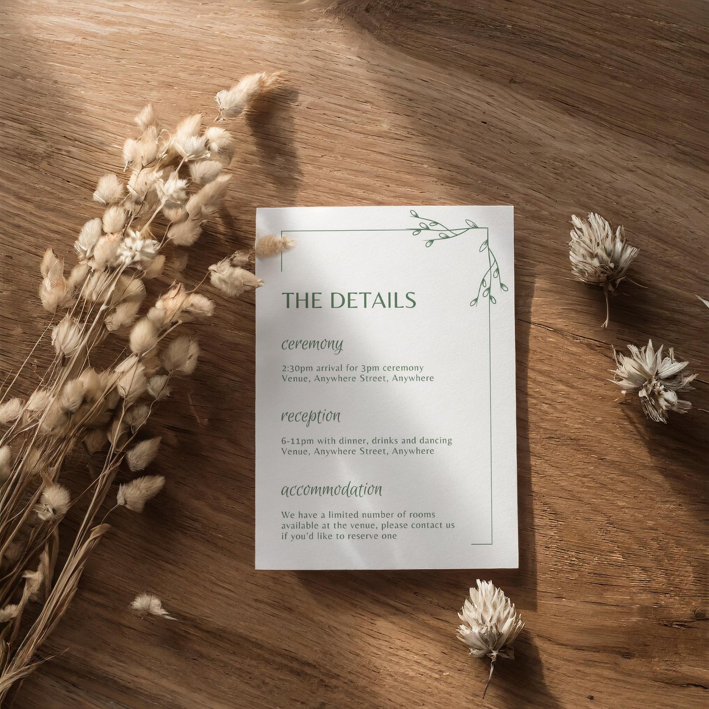 Invite Set | Putting Down Roots