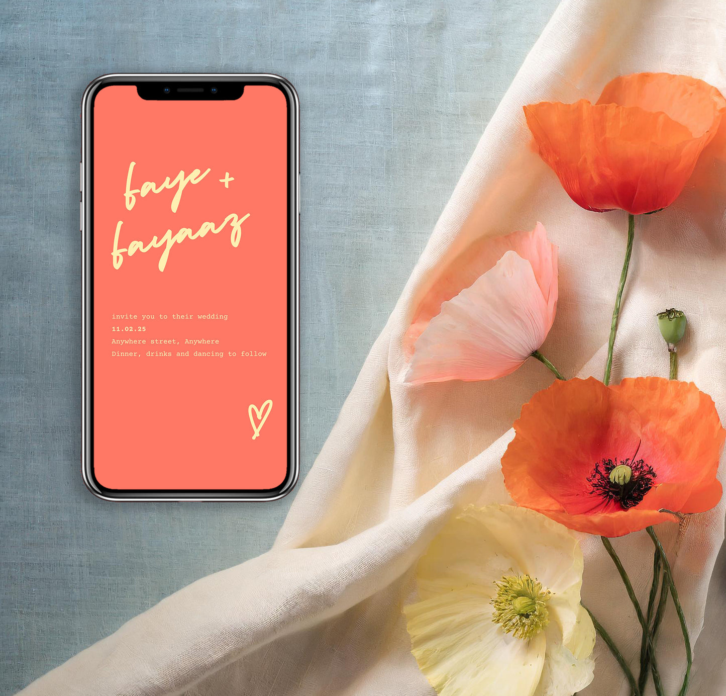 Digital Invite | Cross My Heart