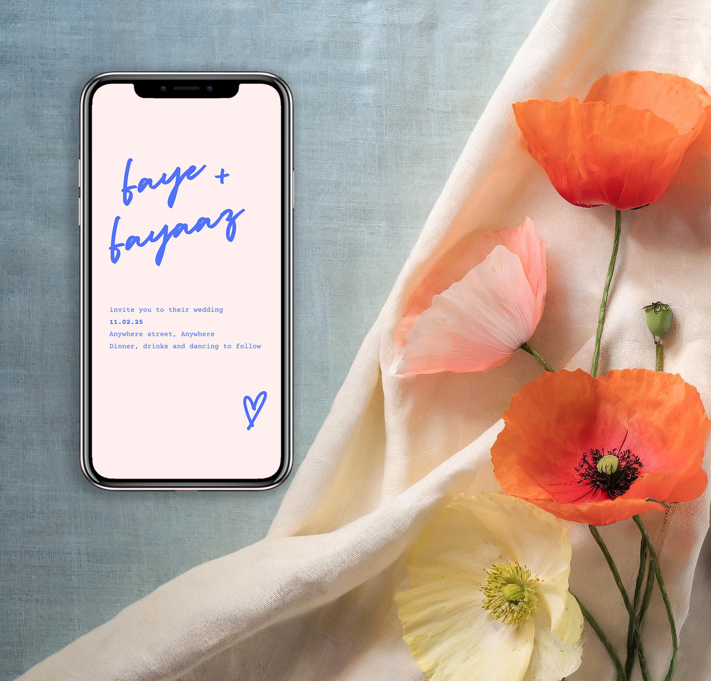 Digital Invite | Cross My Heart