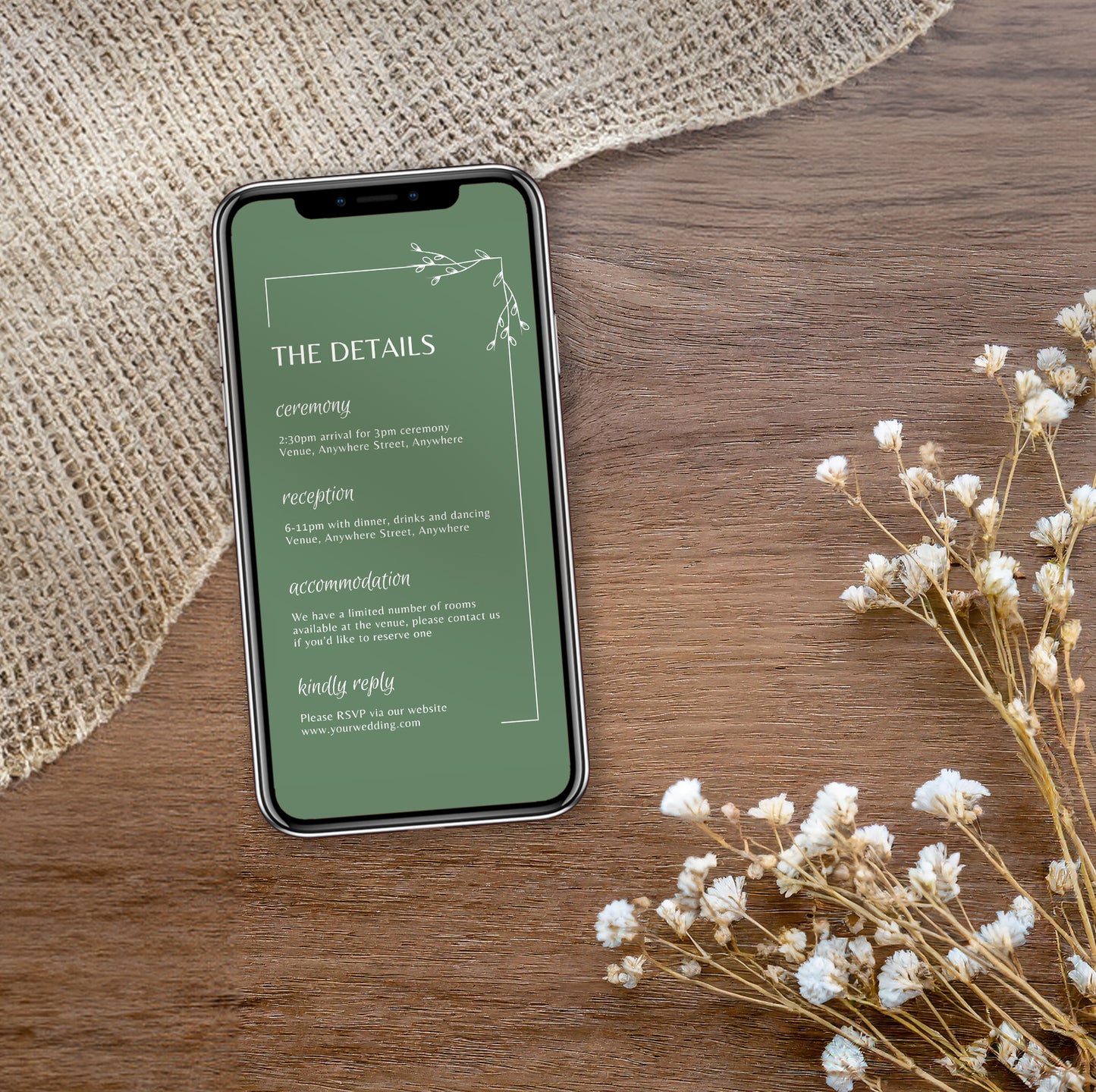 Digital Invite | Putting Down Roots
