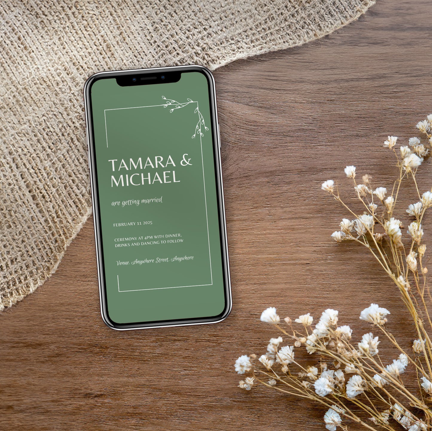 Digital Invite | Putting Down Roots