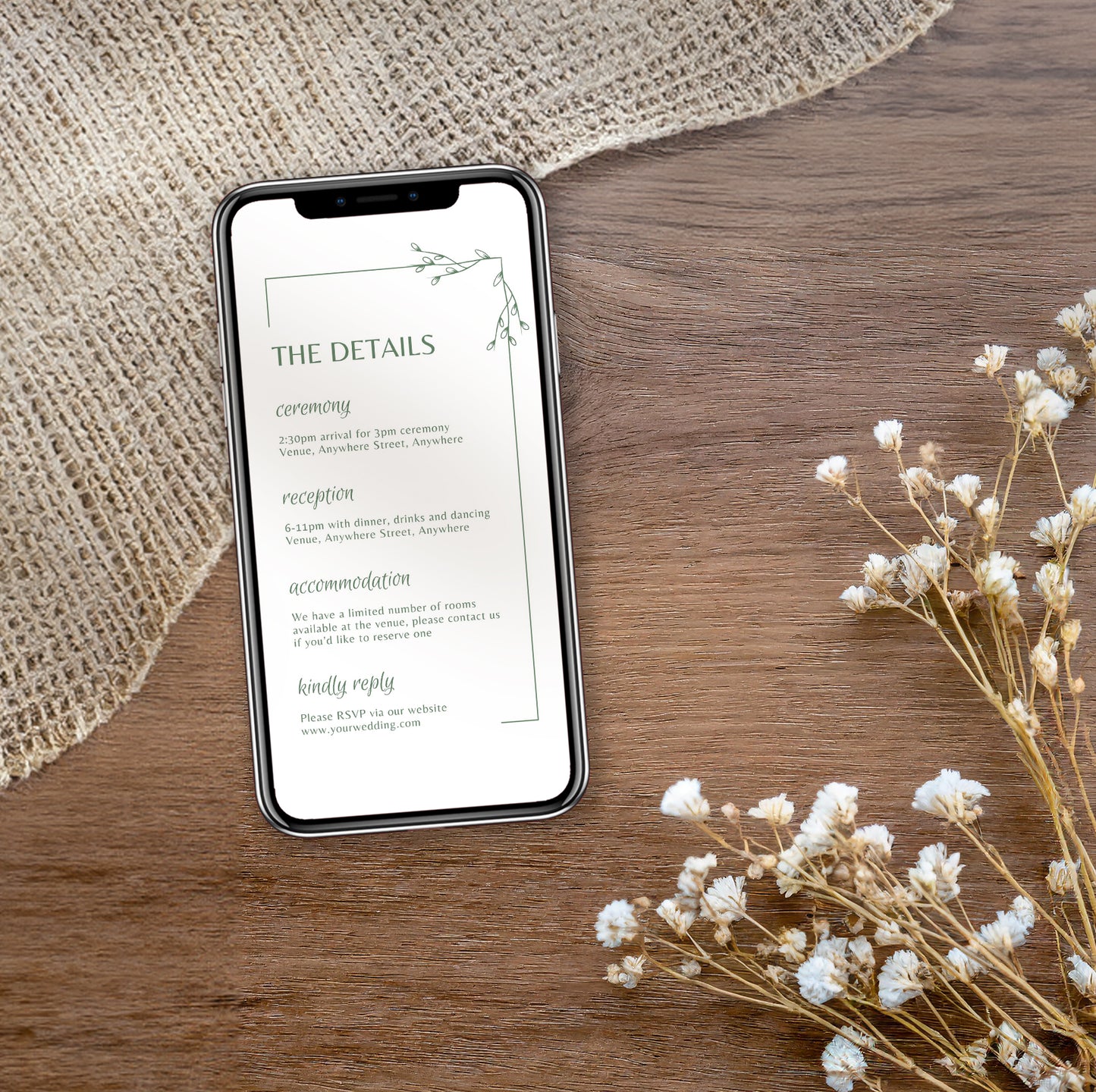 Digital Invite | Putting Down Roots