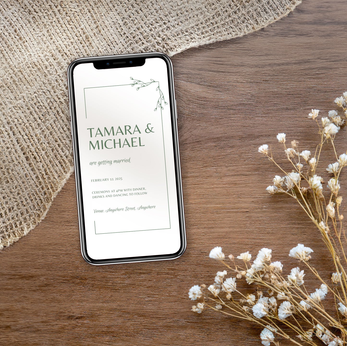 Digital Invite | Putting Down Roots