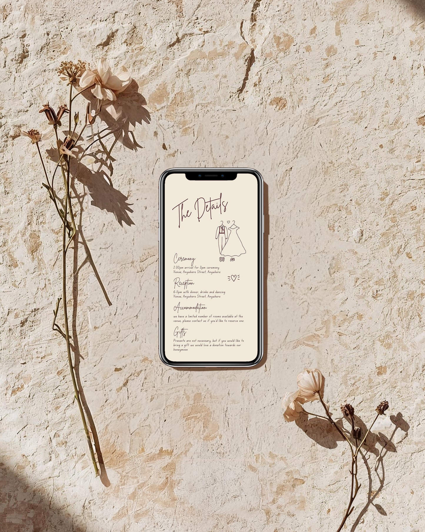 Digital Invite | Hold My Hand