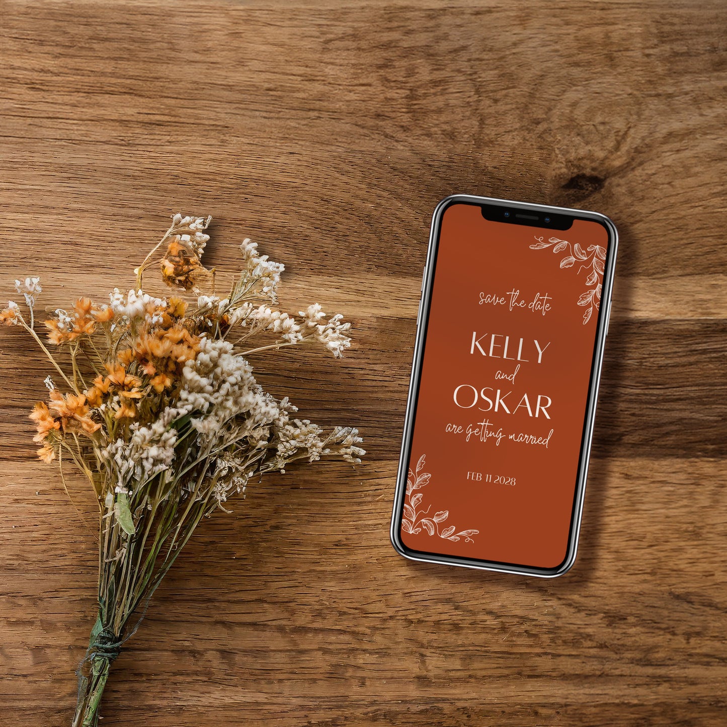 Digital Save the Date | Botanical Bliss
