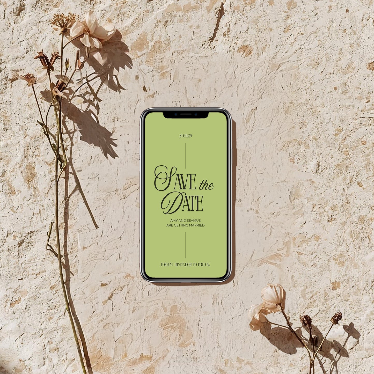 Digital Save the Date | The Perfect Match
