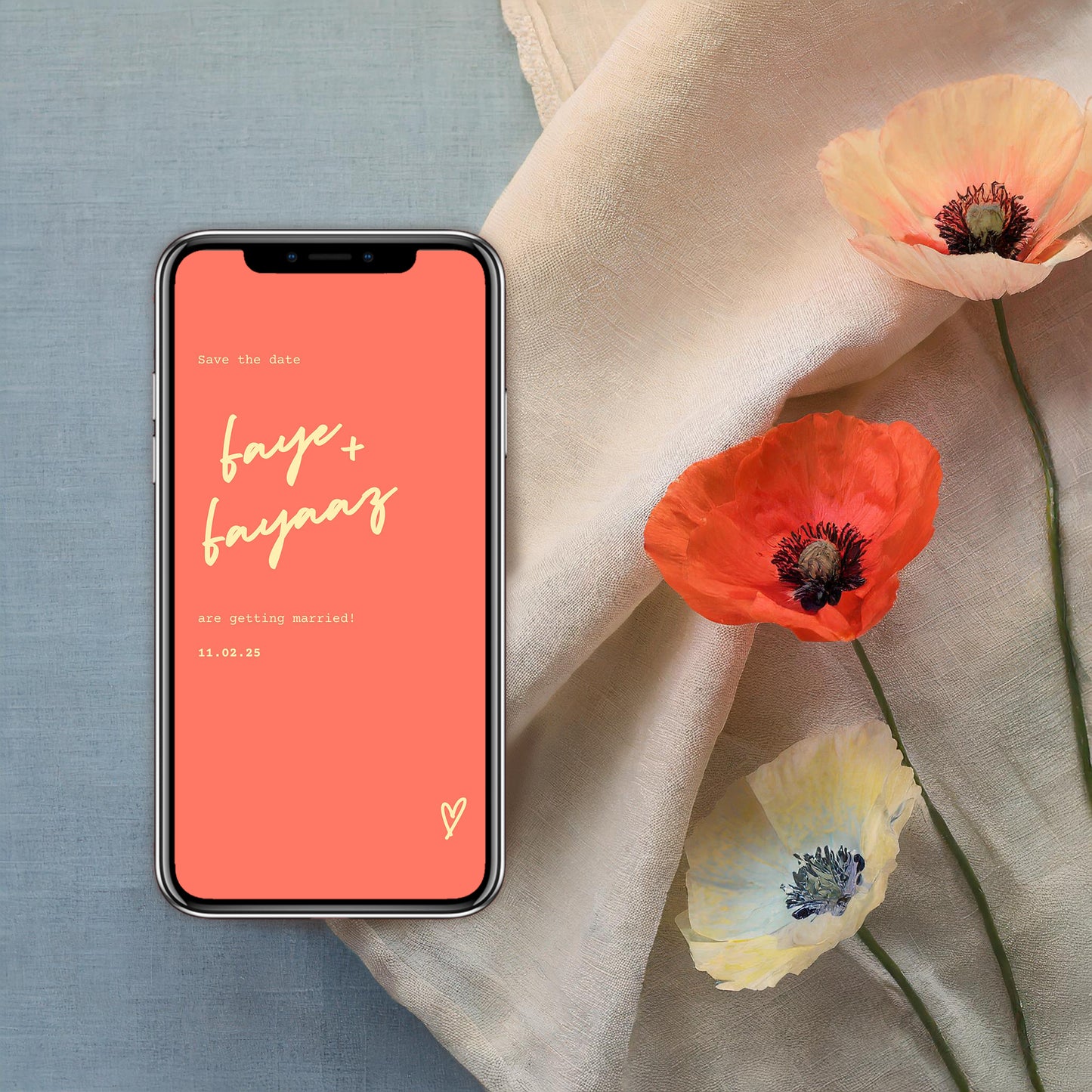 Digital Save the Date | Cross My Heart