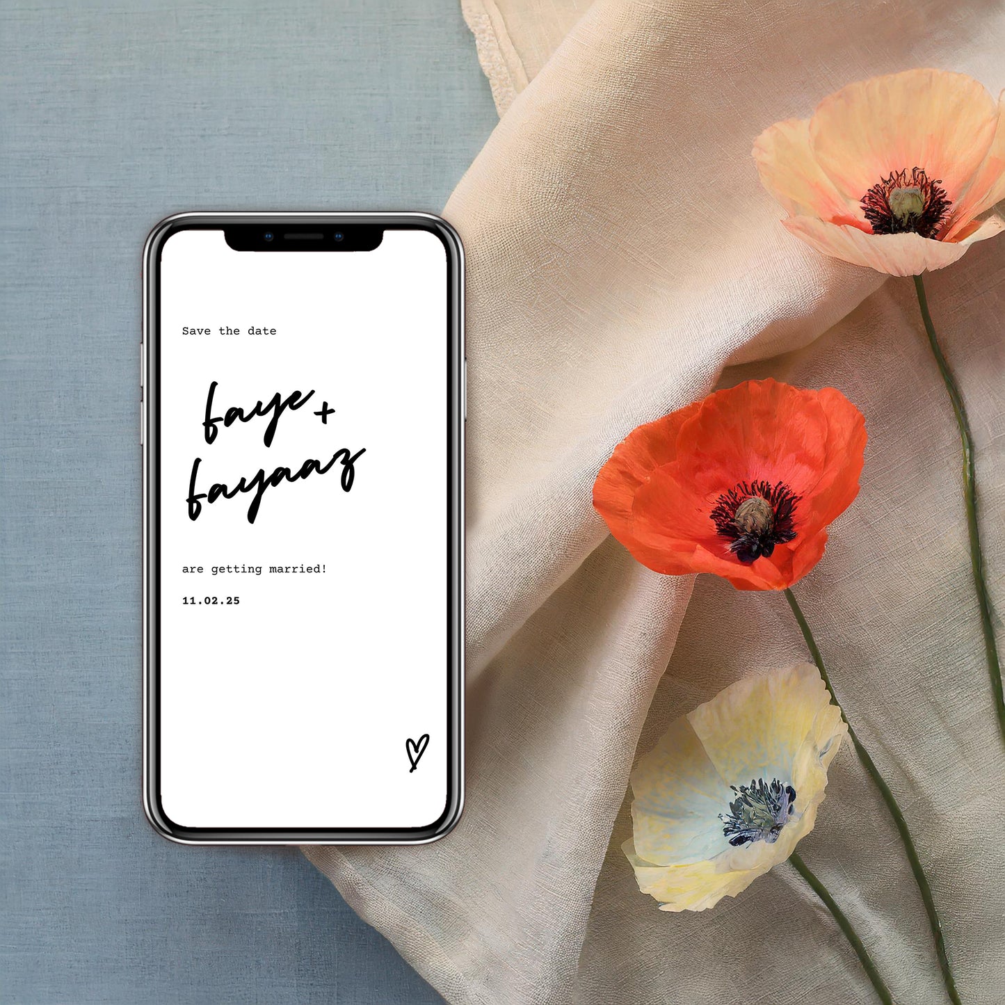Digital Save the Date | Cross My Heart