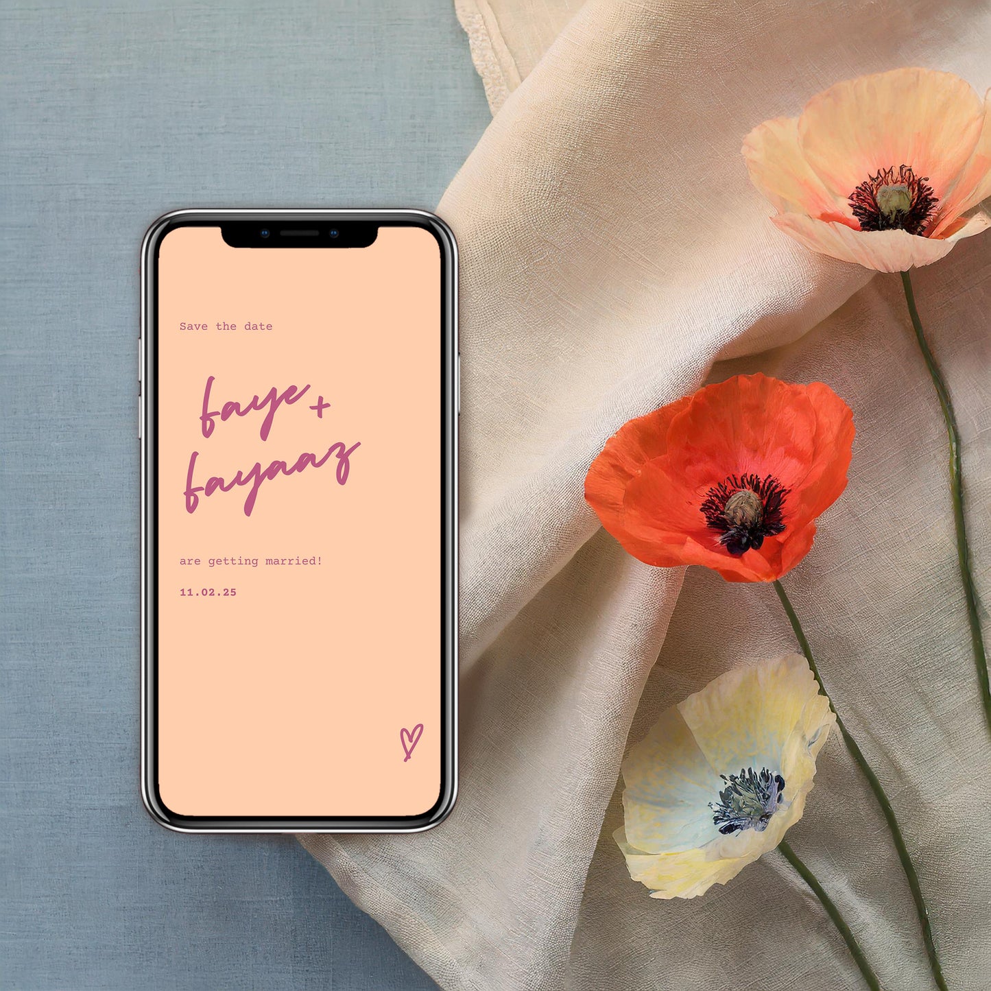 Digital Save the Date | Cross My Heart