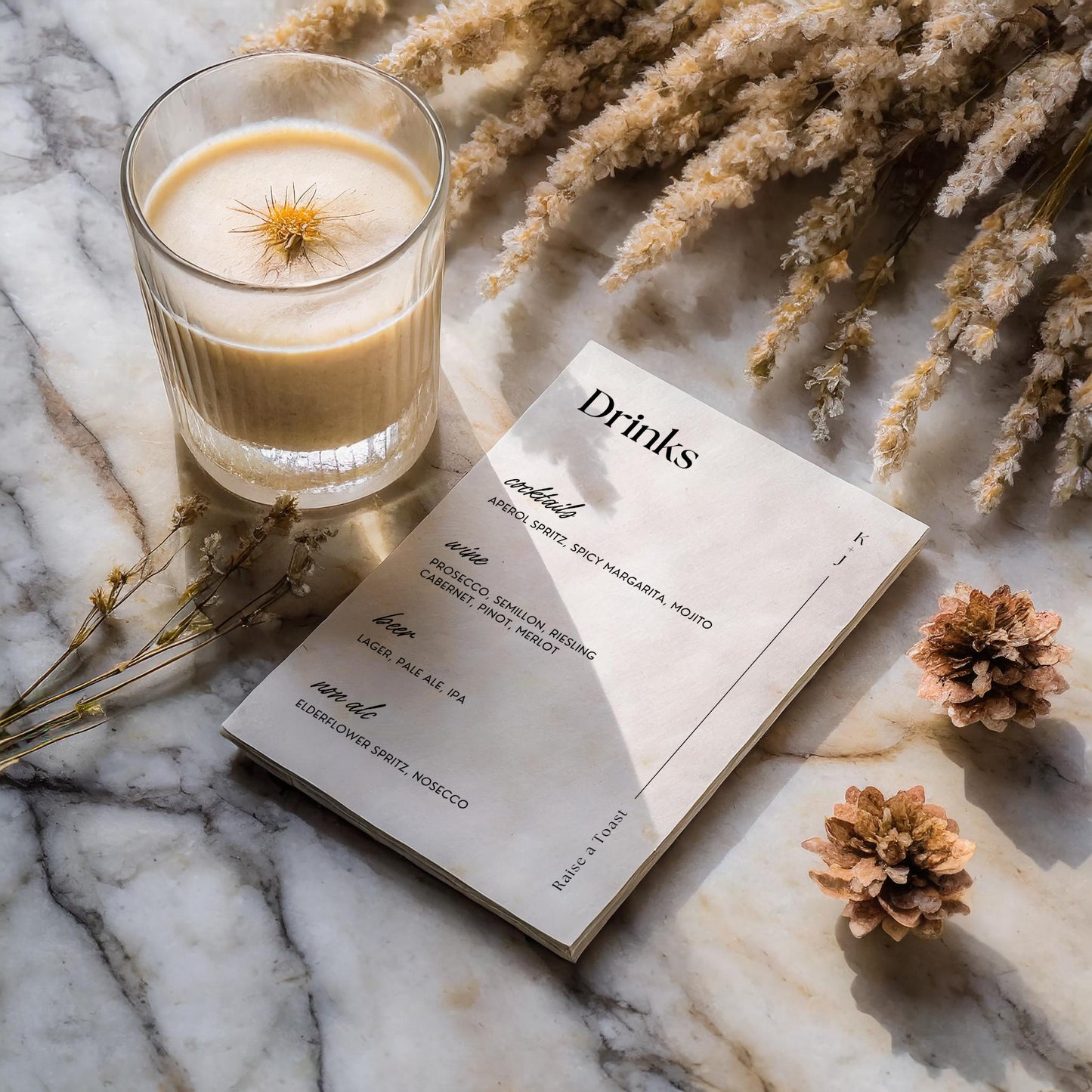 Drinks Menu | Meant To Be