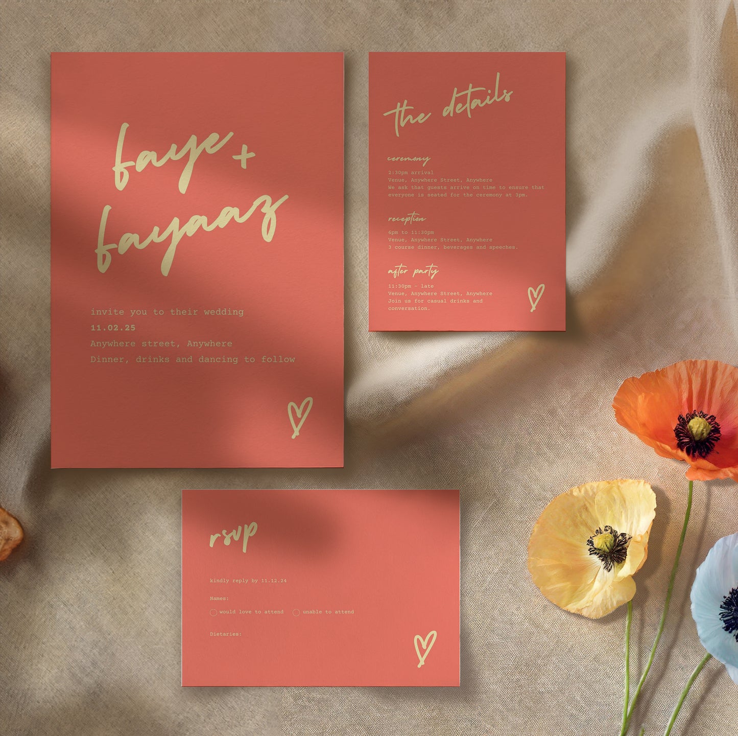 Invite Set | Cross My Heart