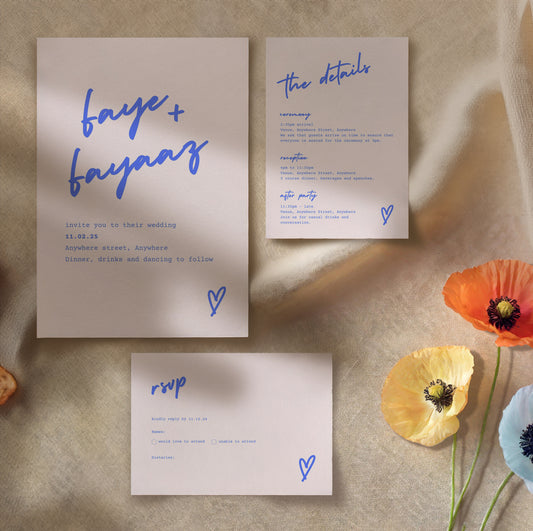 Invite Set | Cross My Heart