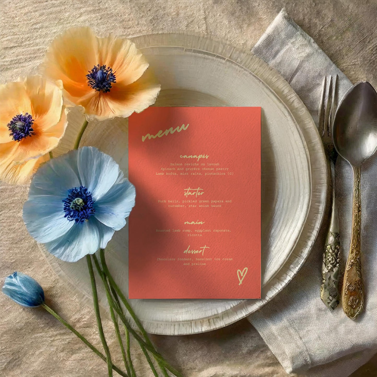 Food Menu | Cross My Heart