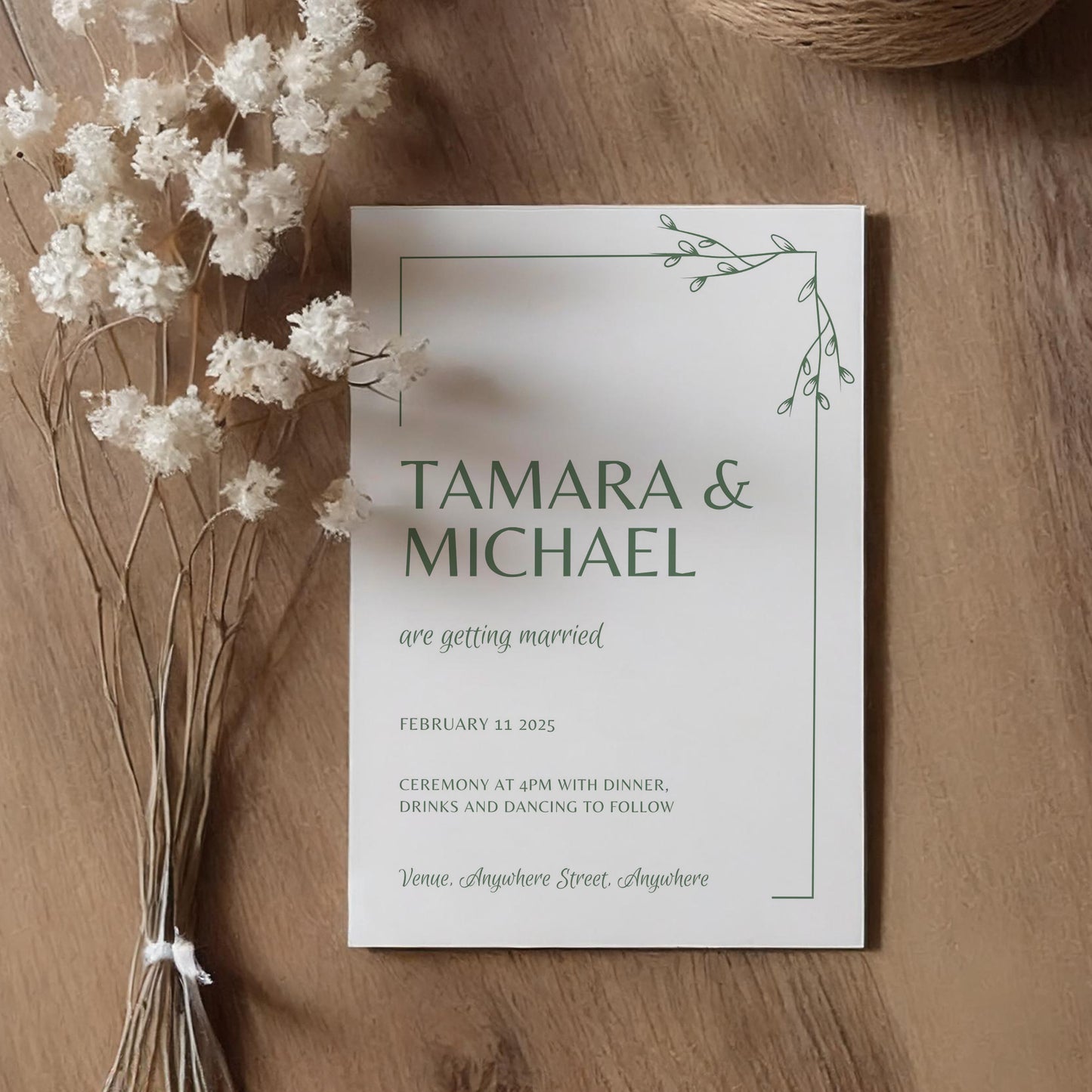 Invite Set | Putting Down Roots