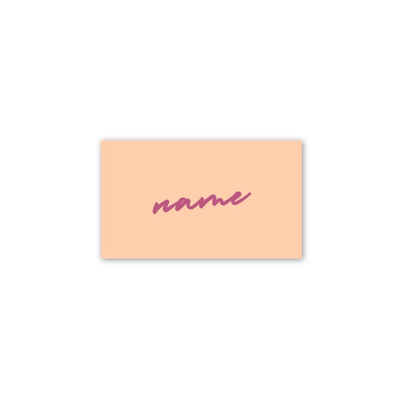 Place Card | Cross My Heart