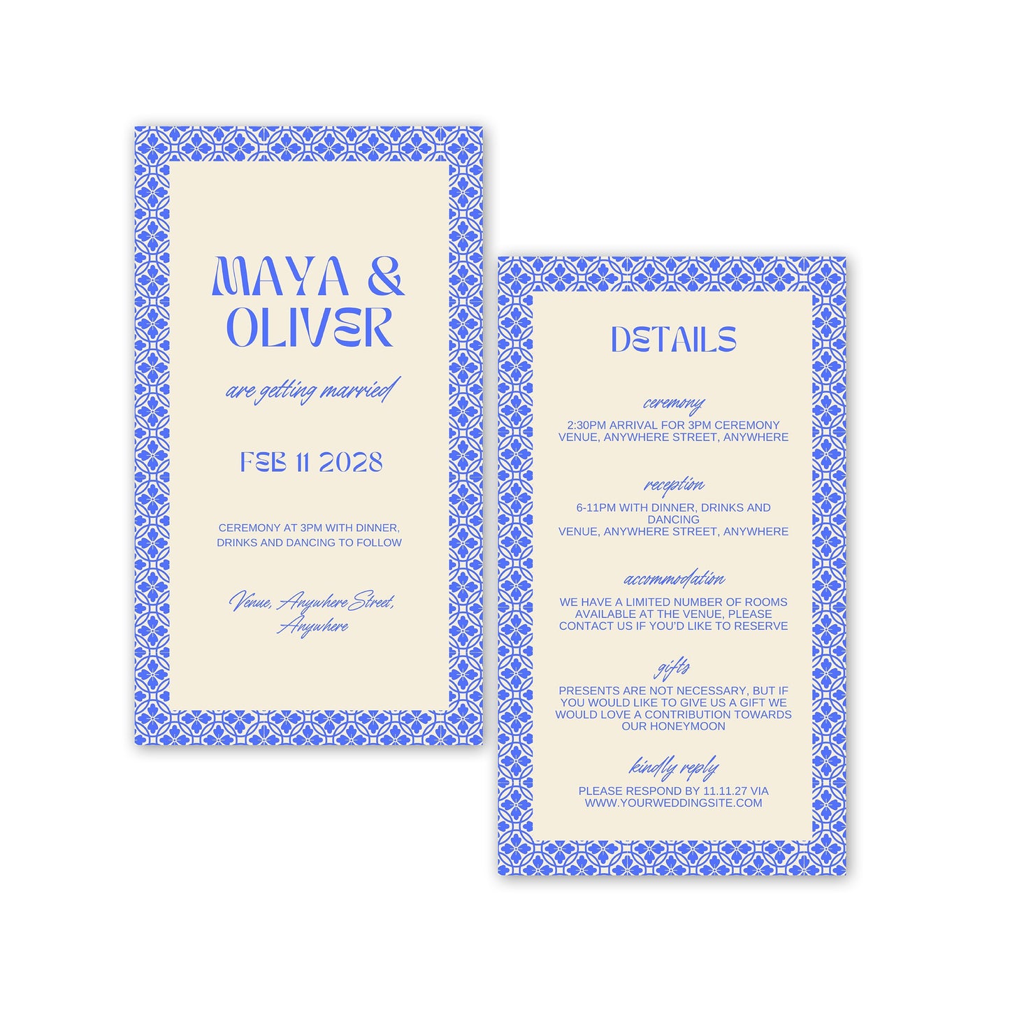 Digital Invitation | Limoncello Love Letters