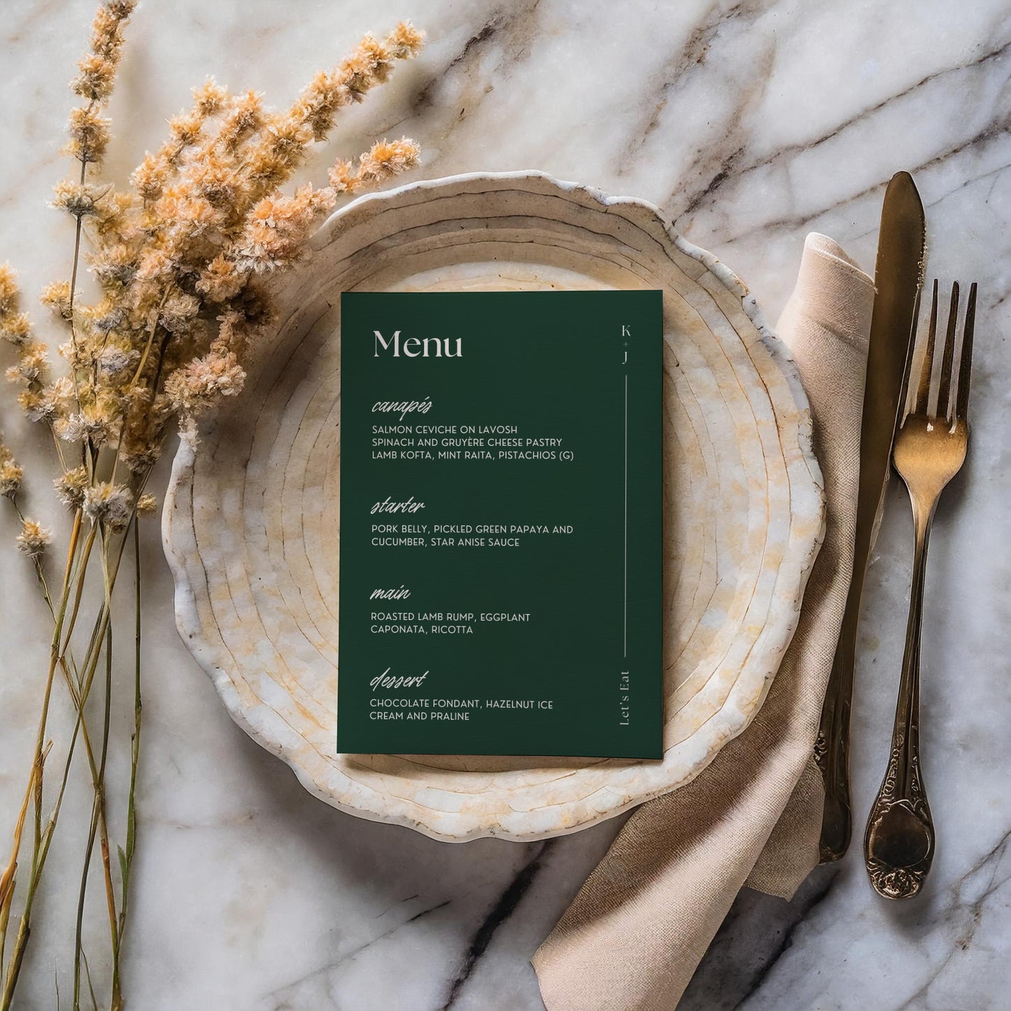 Food Menu | Meant To Be