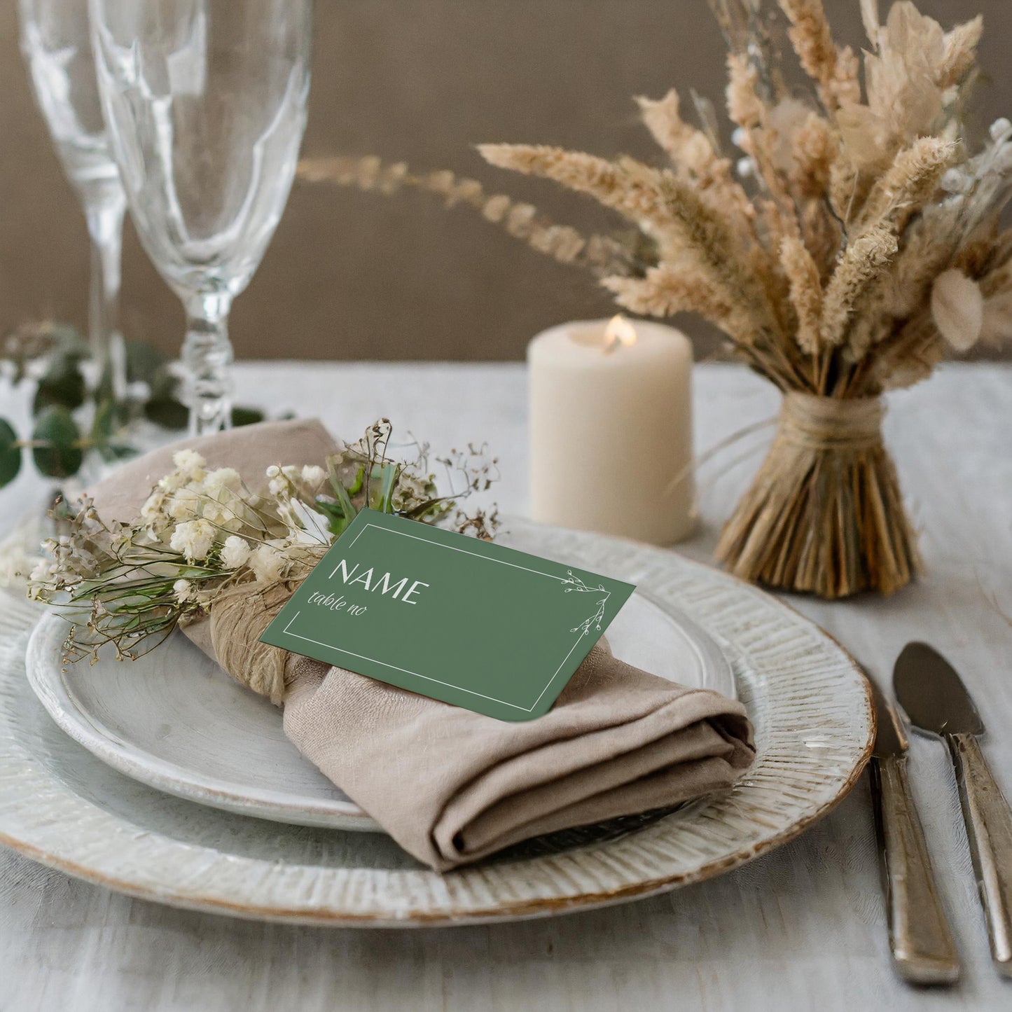 Place Card | Putting Down Roots