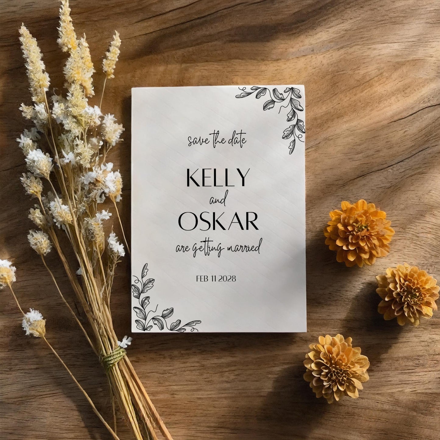 Save the Date | Botanical Bliss