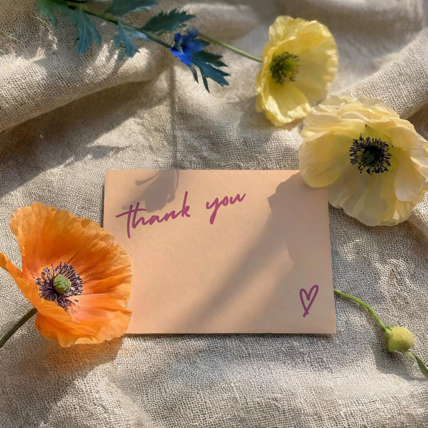 Thank You Card | Cross My Heart