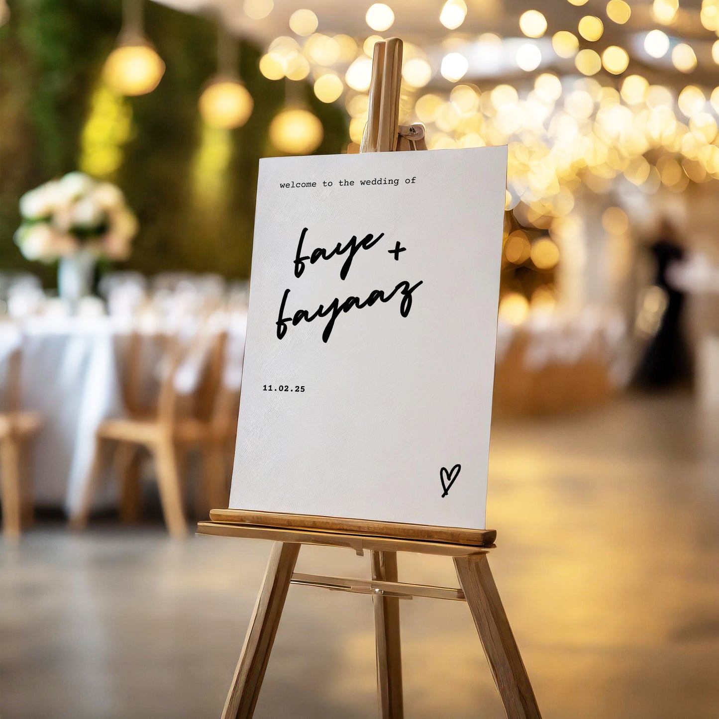 Welcome Sign | Cross My Heart