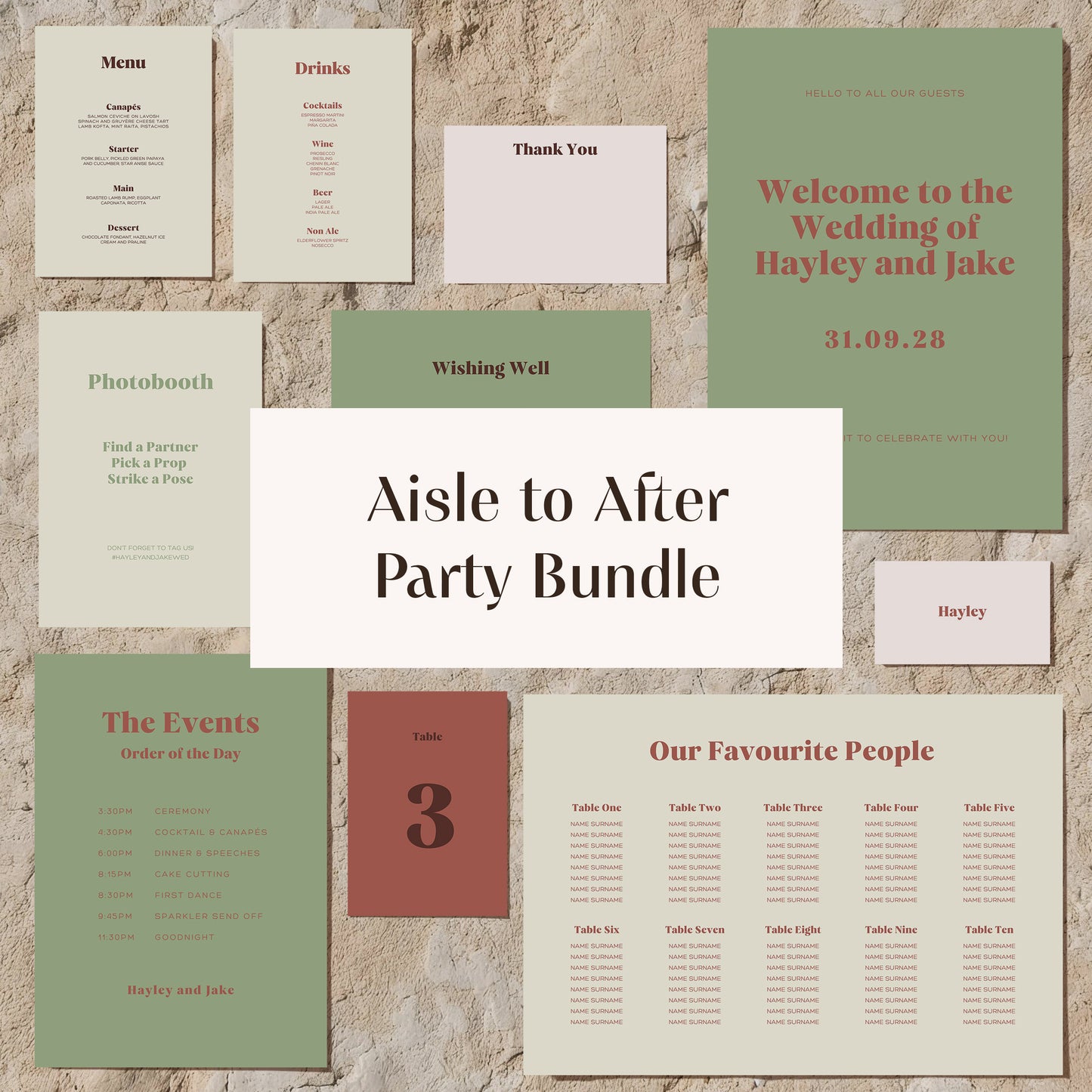 Aisle to After Party Bundle | Head Over Heels