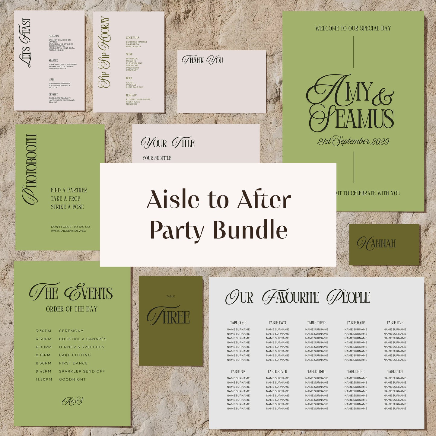Aisle to After Party Bundle | The Perfect Match
