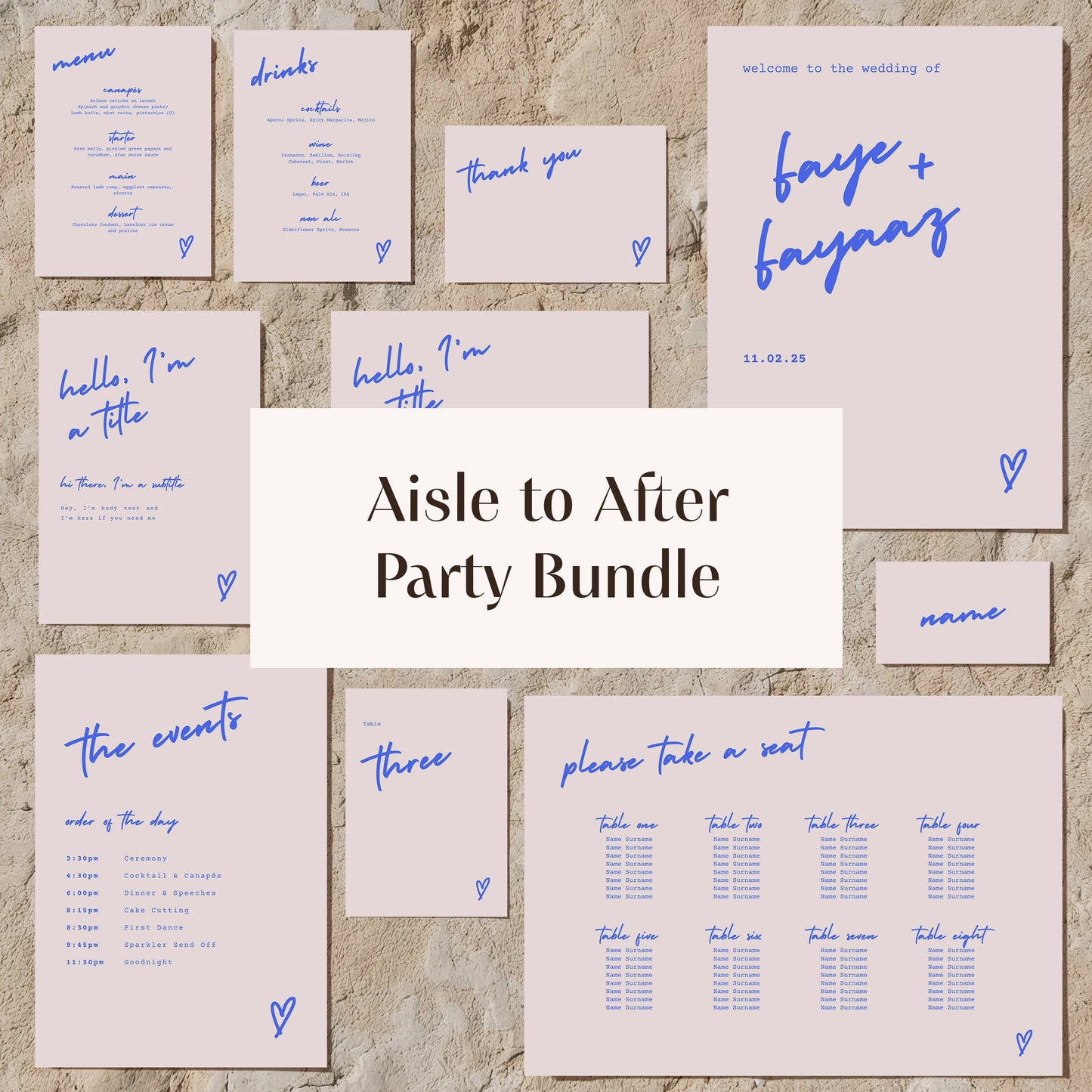 Aisle to After Party Bundle | Cross My Heart