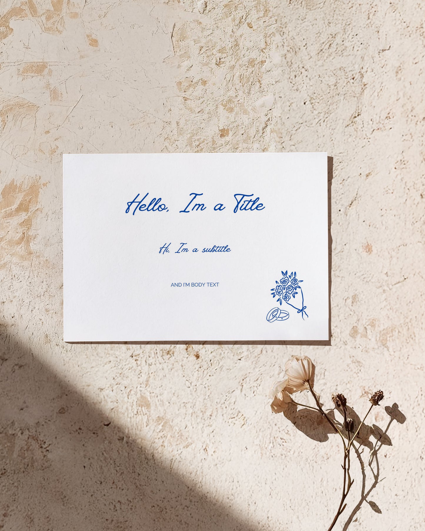 Blank Landscape Sign | One Fine Day