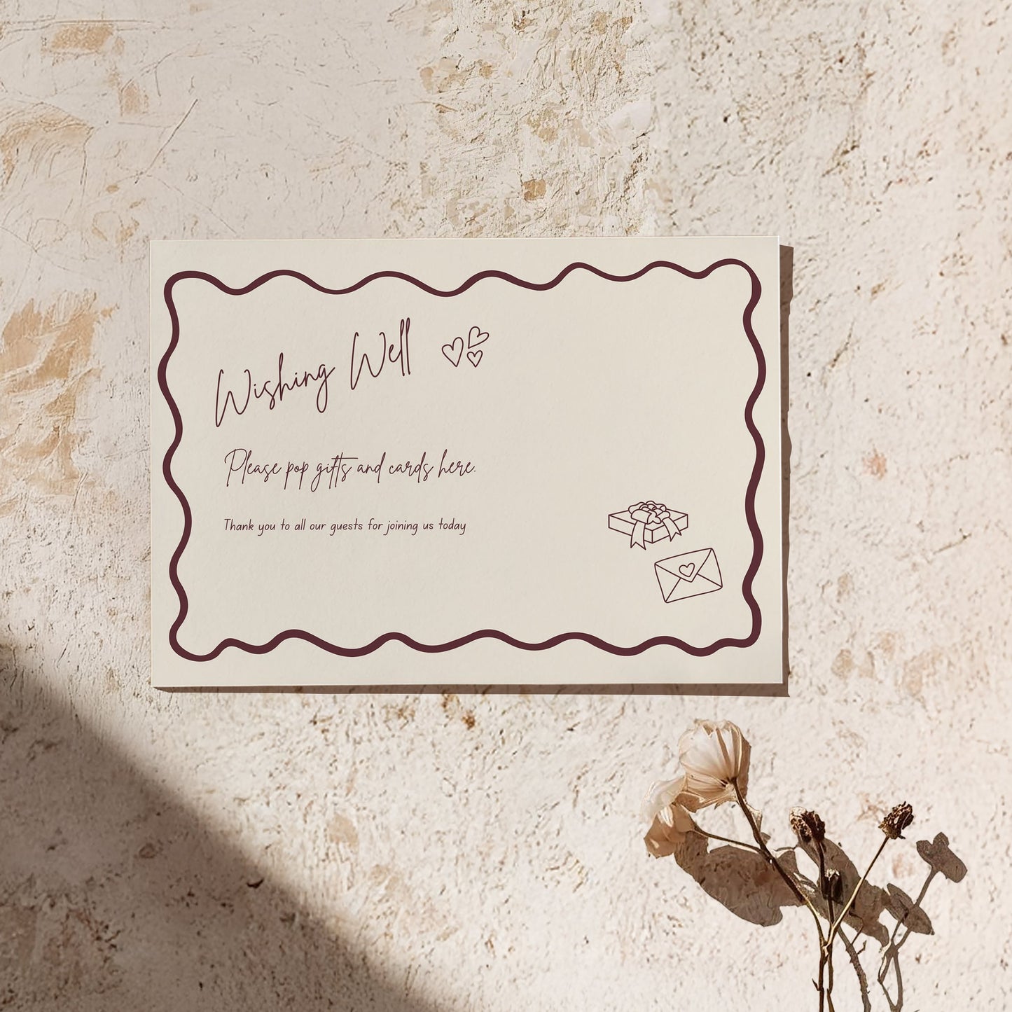 Blank Landscape Sign | Hold My Hand