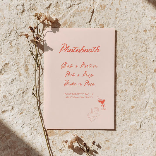 Blank Portrait Sign | One Fine Day