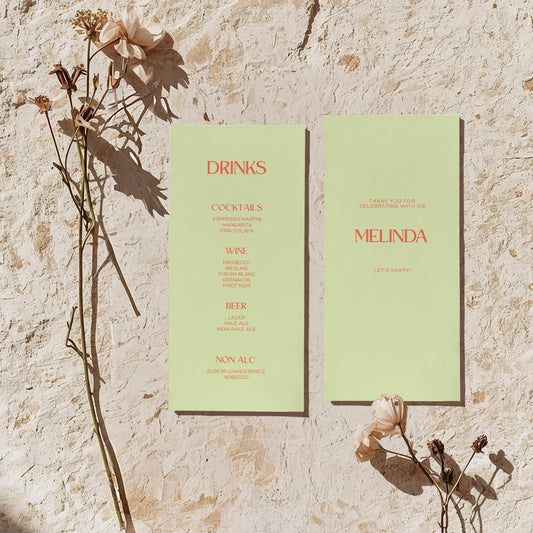 Drinks Menu (DL) | All Loved Up