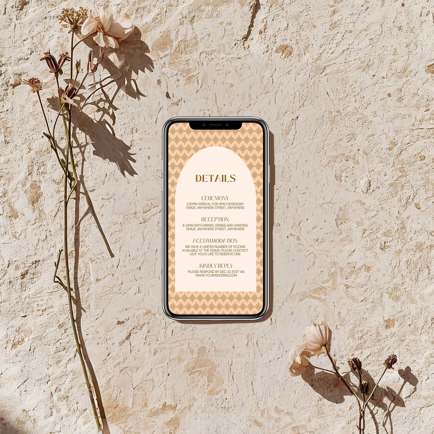 Digital Invite | Palm Tree Promises