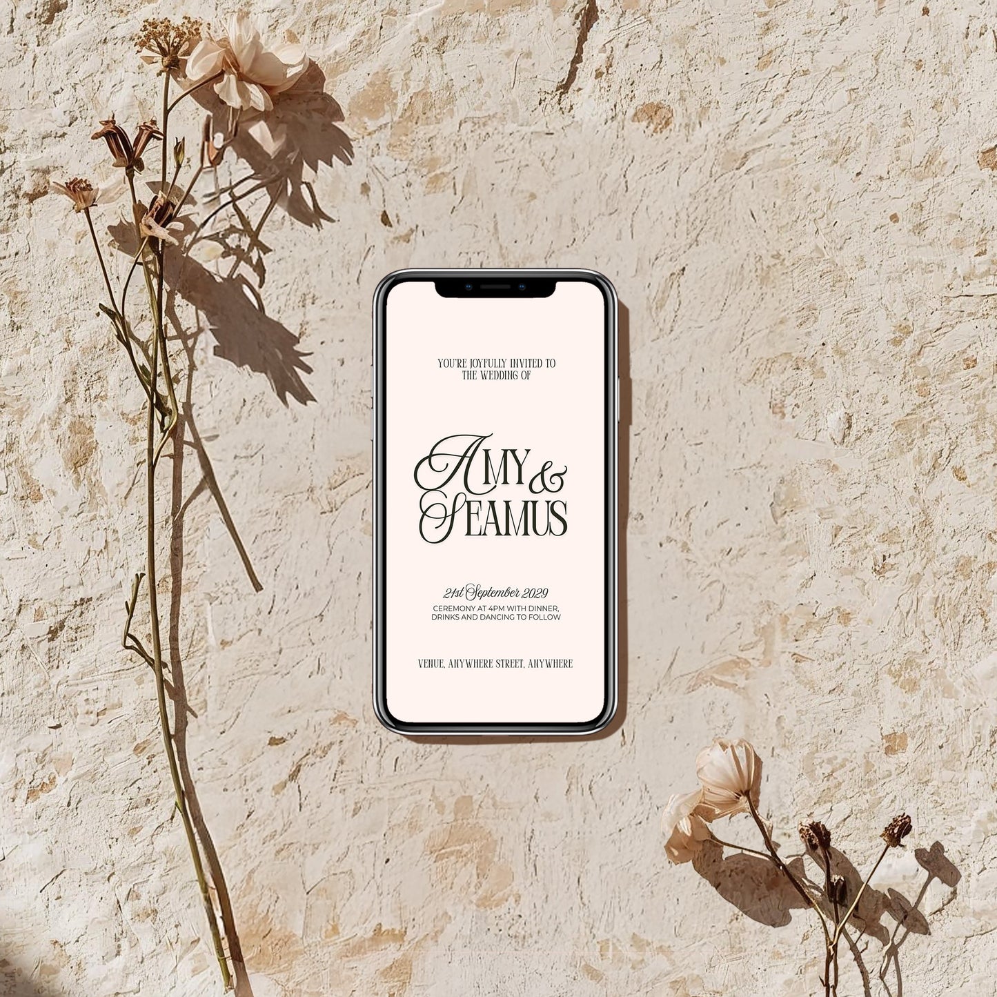 Digital Invite | The Perfect Match