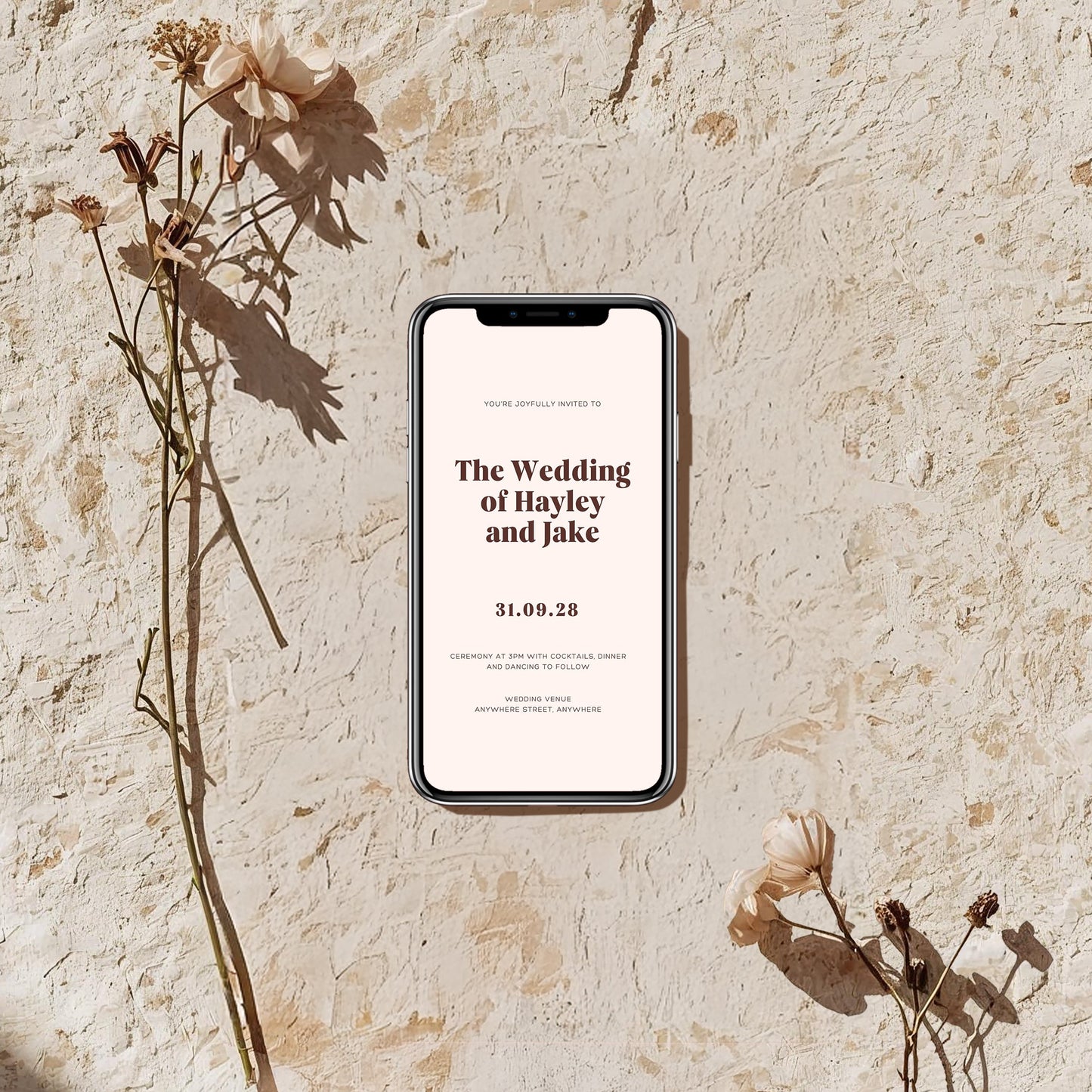 Digital Invite | Head Over Heels