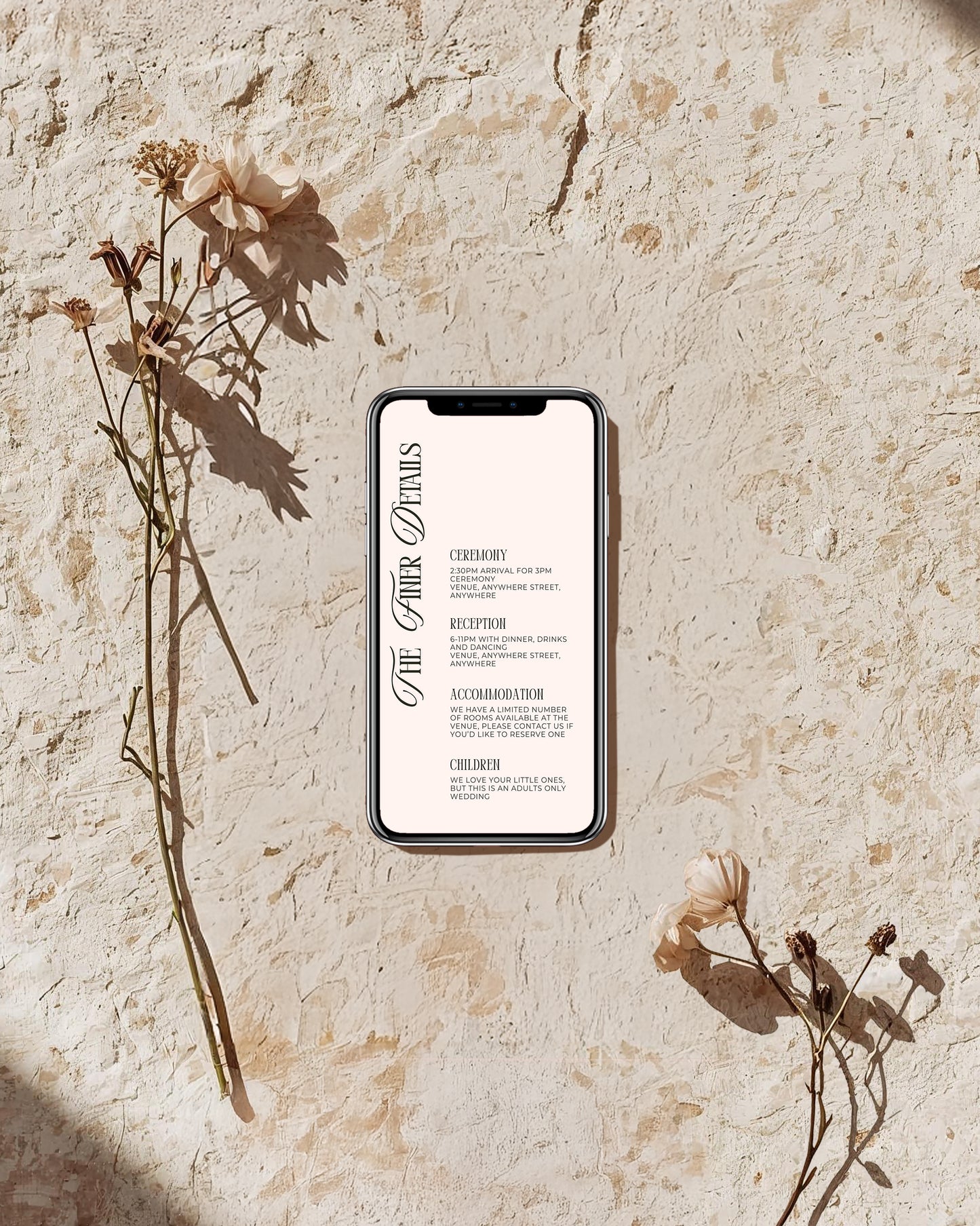 Digital Invite | The Perfect Match