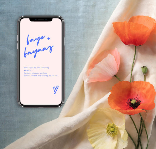 Digital Invite | Cross My Heart