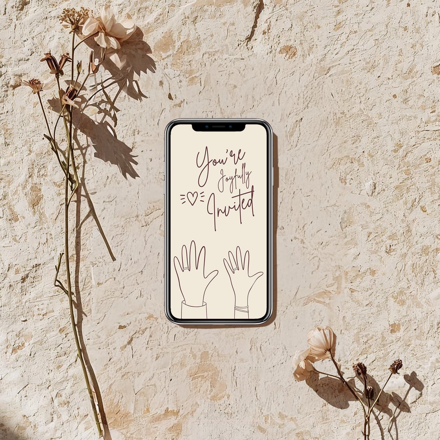 Digital Invite | Hold My Hand