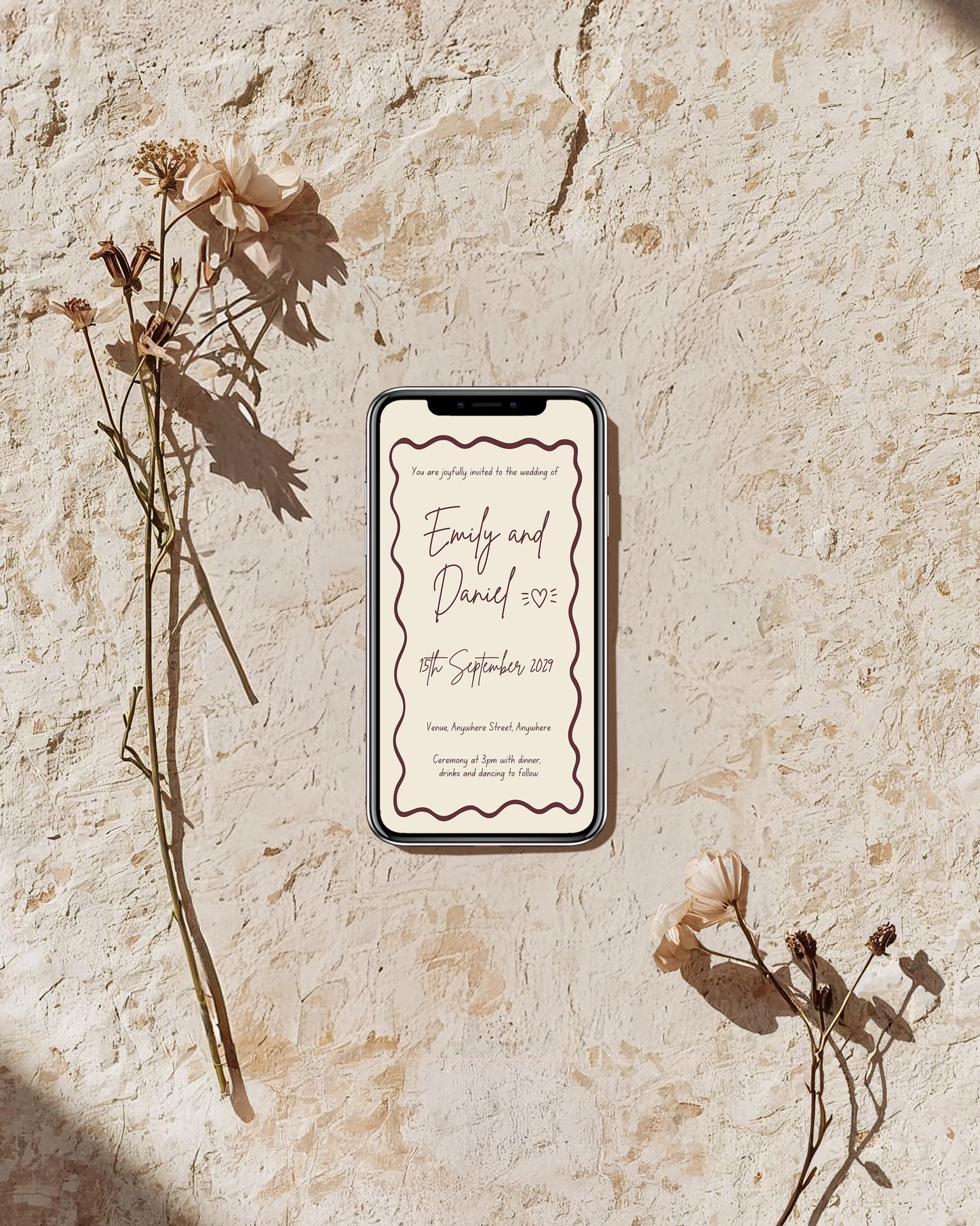 Digital Invite | Hold My Hand