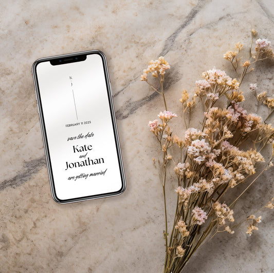 Digital Save the Date | Meant To Be