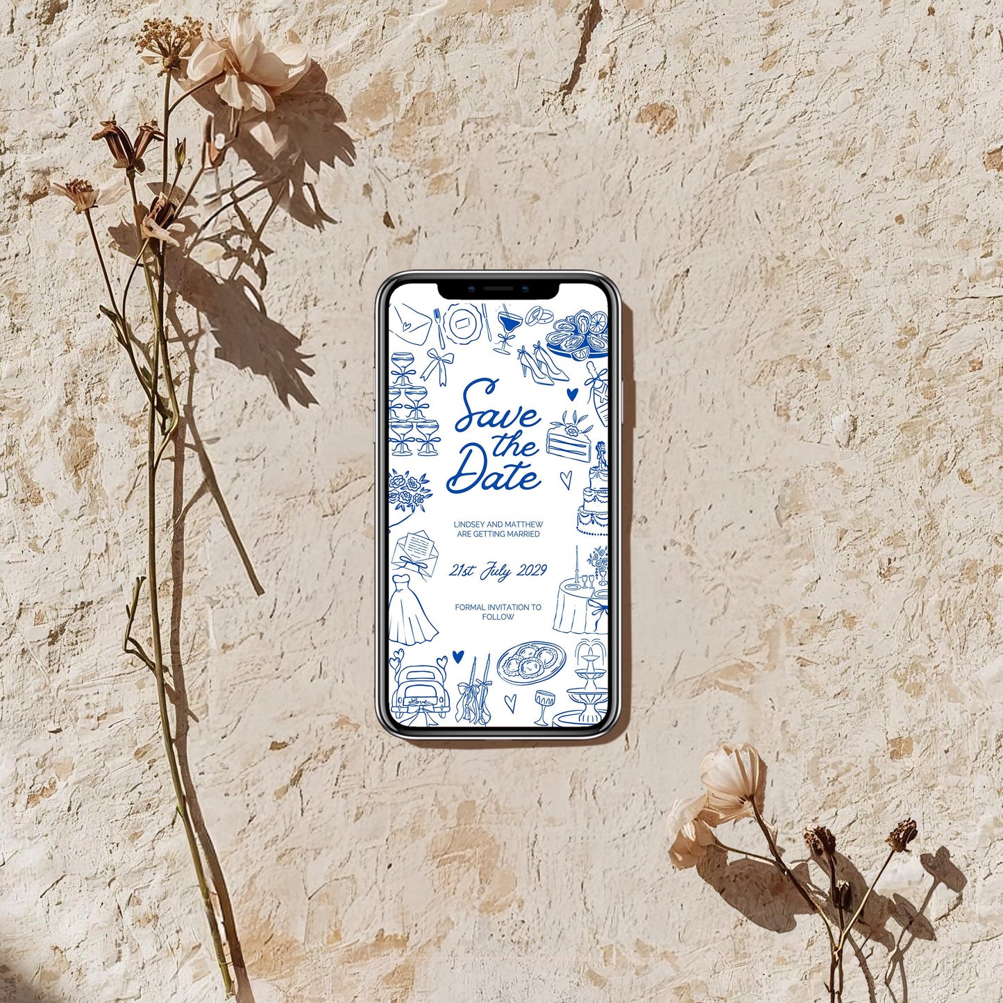 Digital Save the Date | One Fine Day