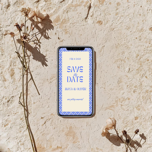 Digital Save the Date | Limoncello Love Letters