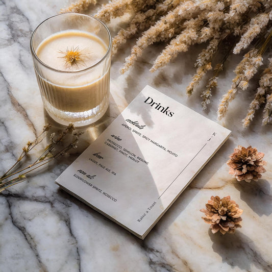 Drinks Menu | Meant To Be