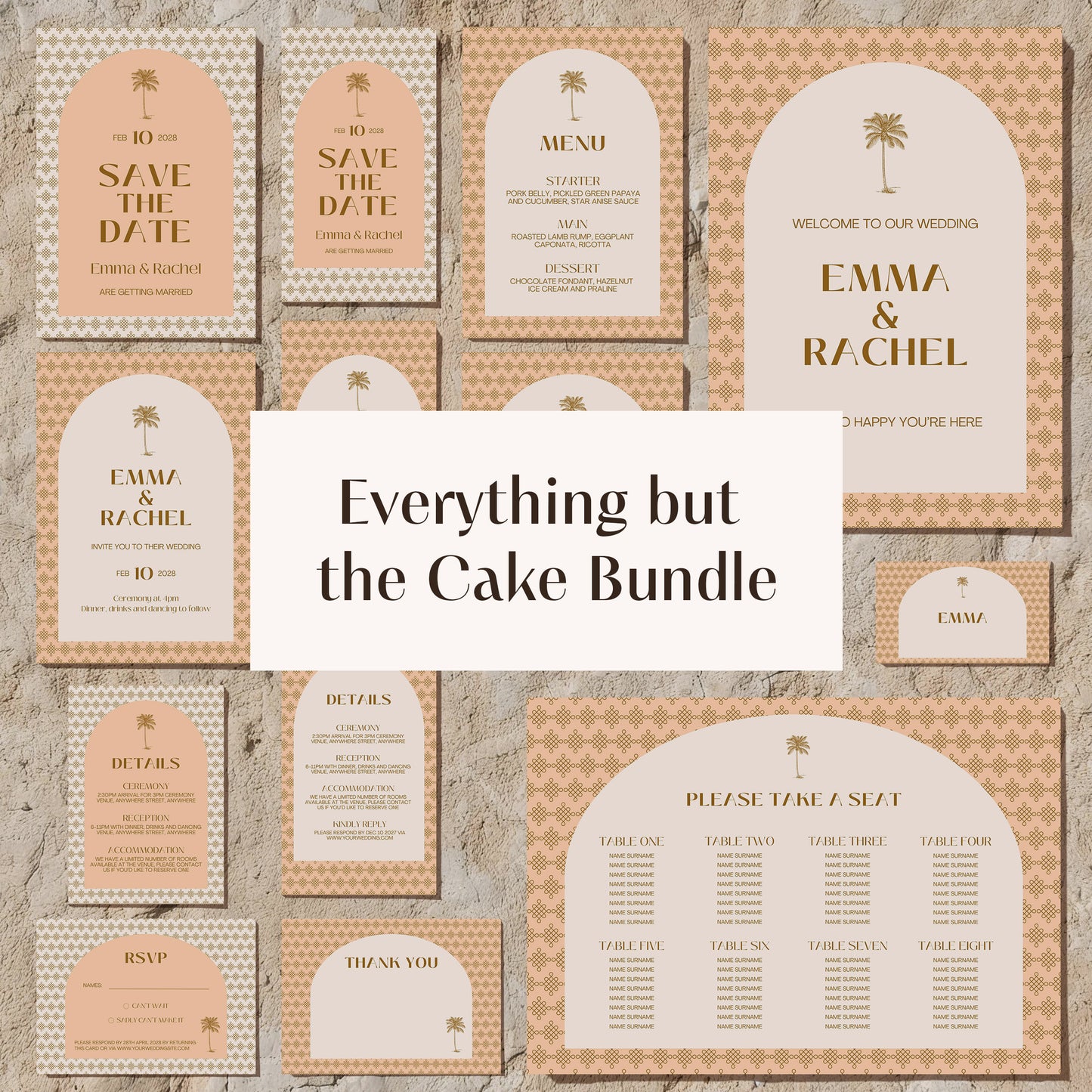 Everything But The Cake Bundle | Palm Tree Promises
