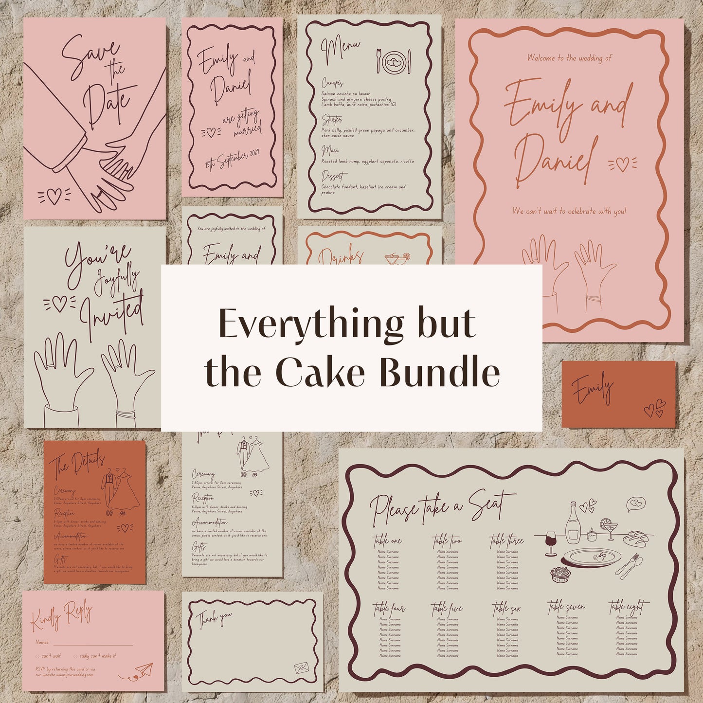 Everything but the Cake Bundle | Hold My Hand
