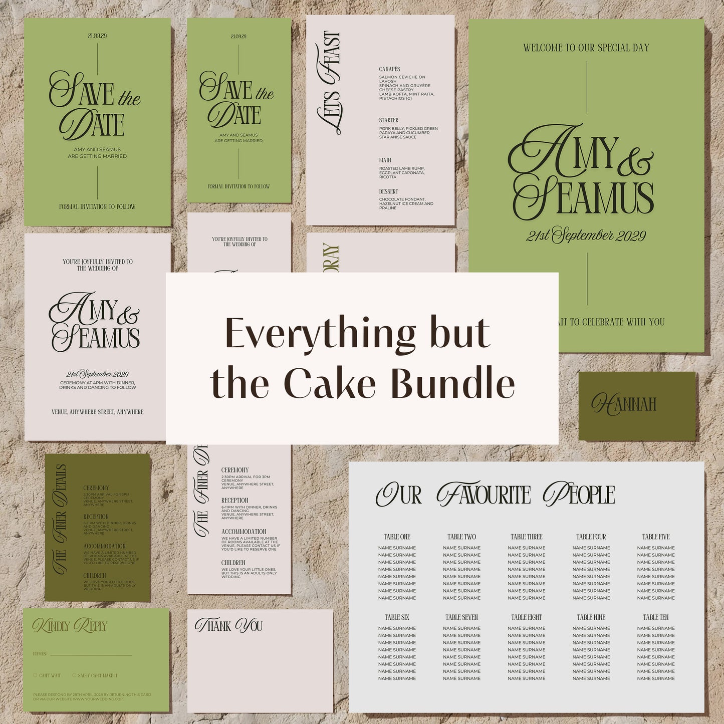 Everything but the Cake Bundle | The Perfect Match