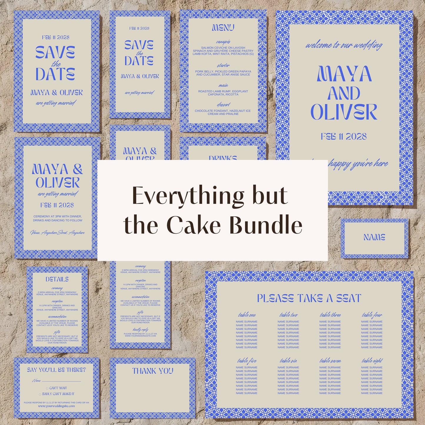 Everything But The Cake Bundle | Limoncello Love Letters