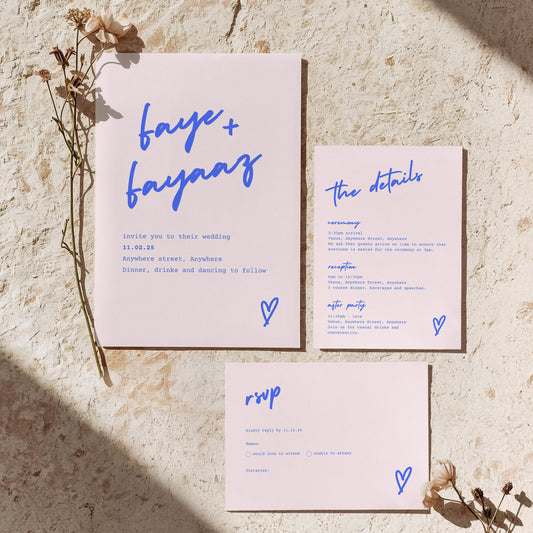 Invite Set | Cross My Heart