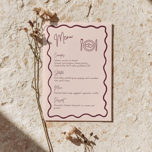 Food Menu | Hold My Hand