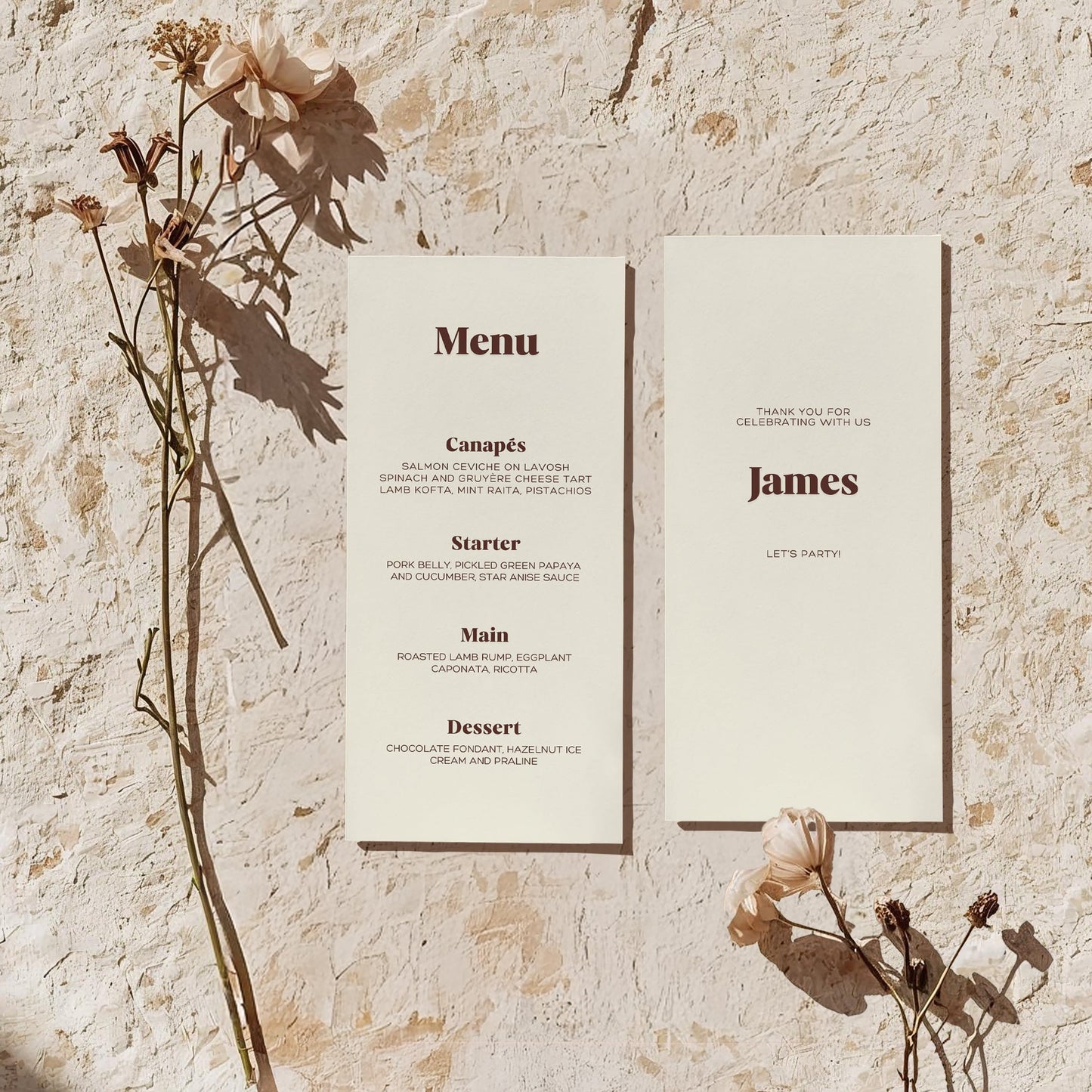 Food Menu (DL) | Head Over Heels